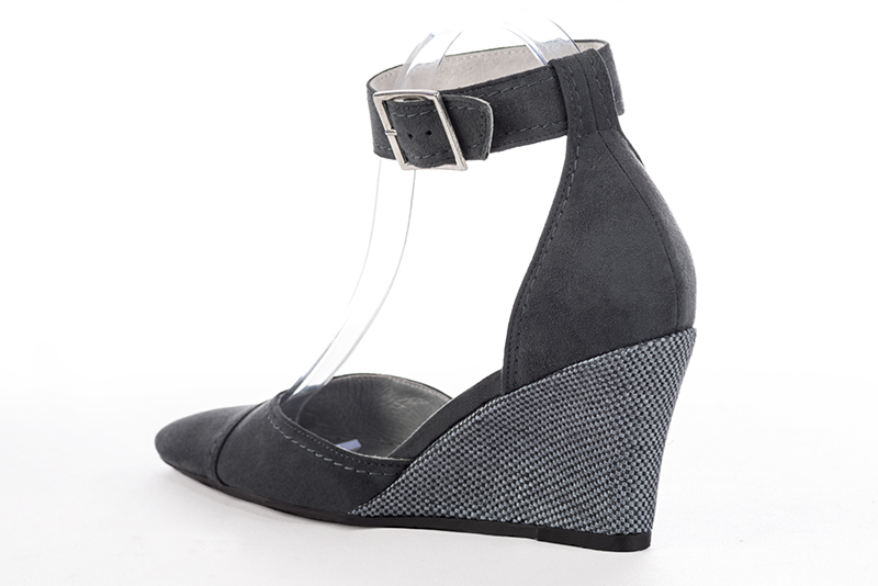 3 1&frasl;8 inch / 8 cm high wedge heels. Front view - Florence KOOIJMAN